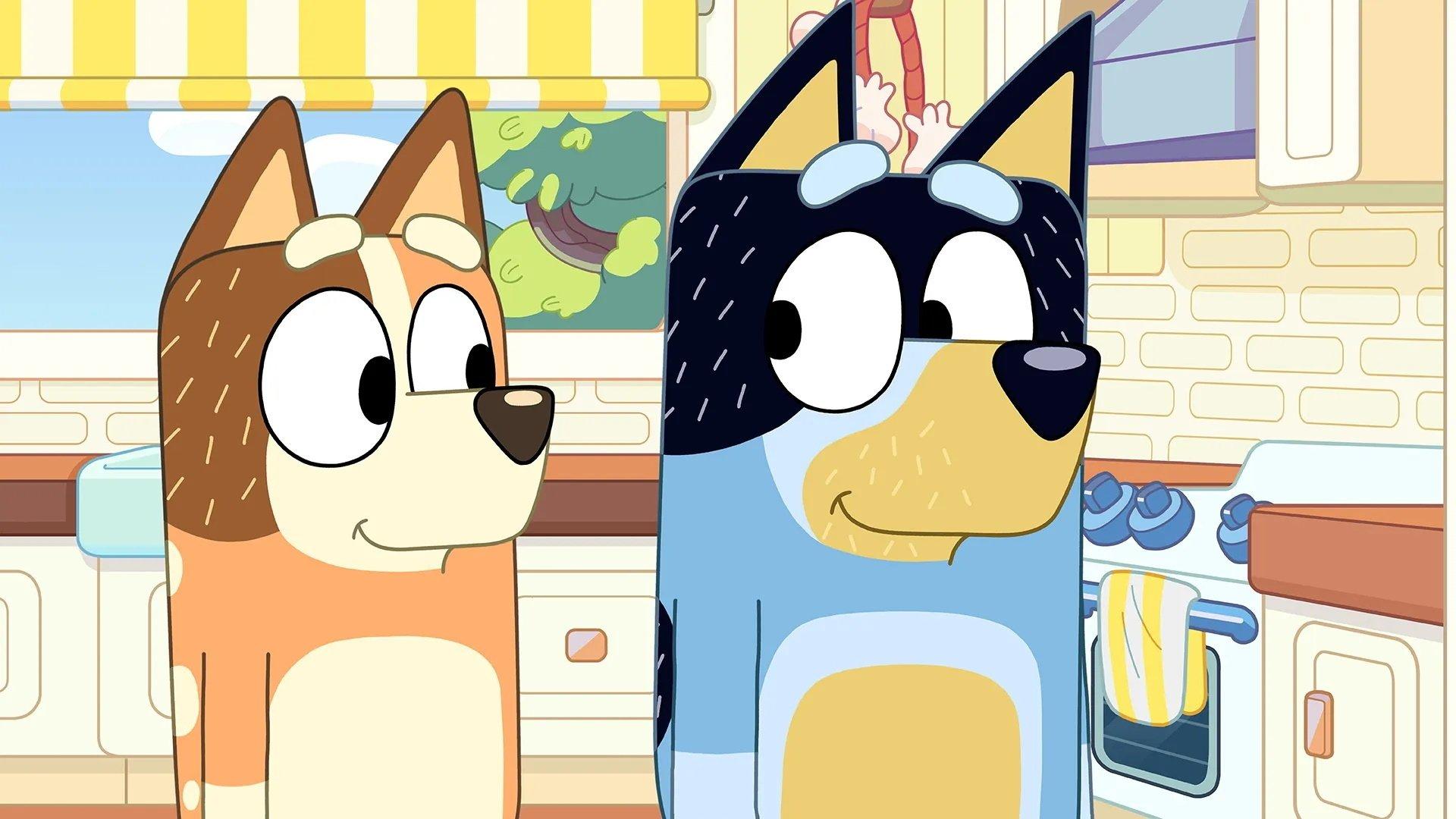 Still from Mini Bluey