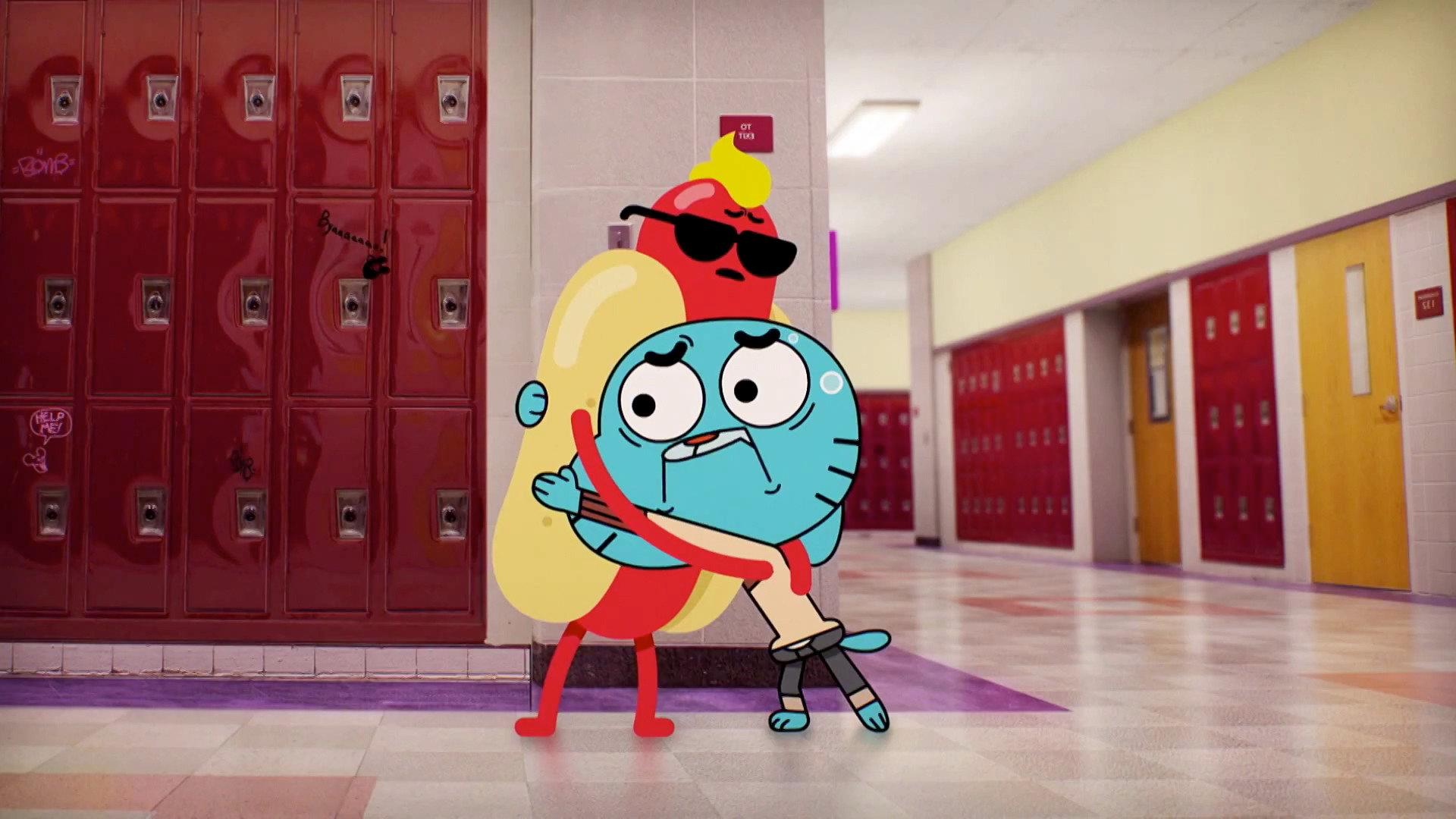 Still from The Hug