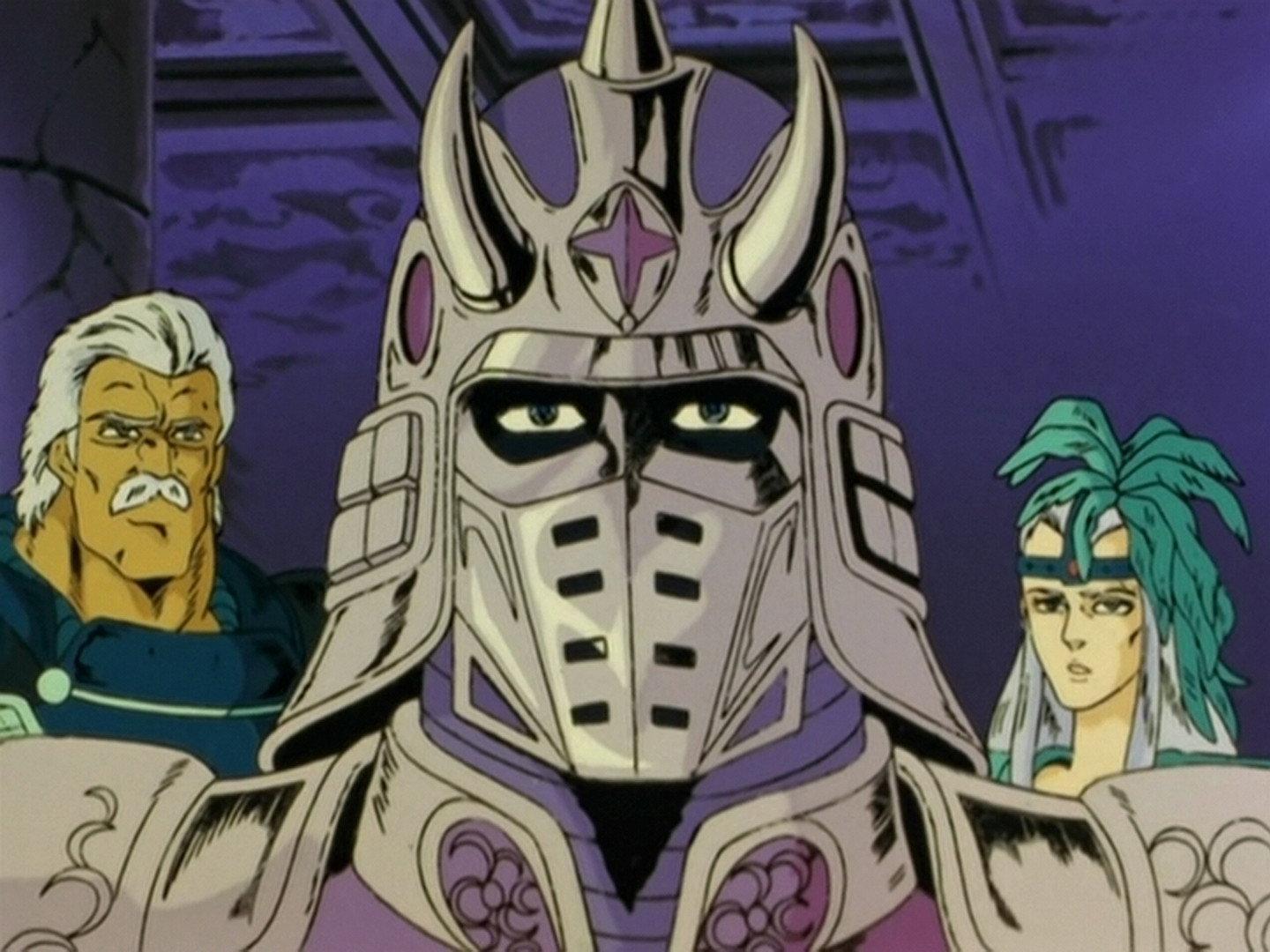 Still from Juza vs Raoh! An End of the Legend of the Invincible!!