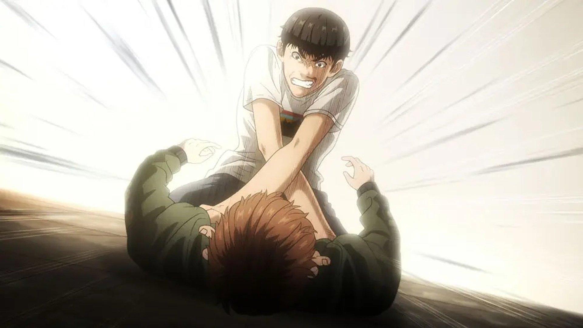 Still from A Real Fight