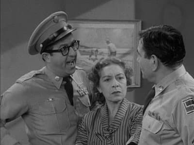 Still from A Mess Sergeant Can't Win