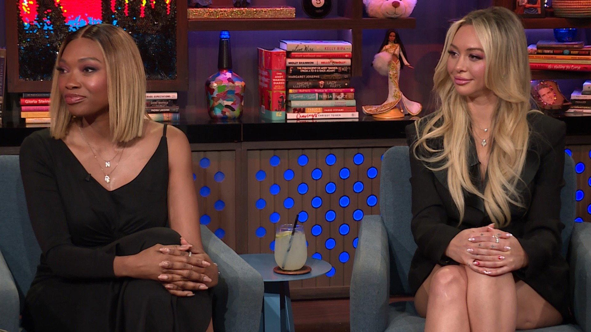 Still from Tumi Mhlongo and Corinne Olympios
