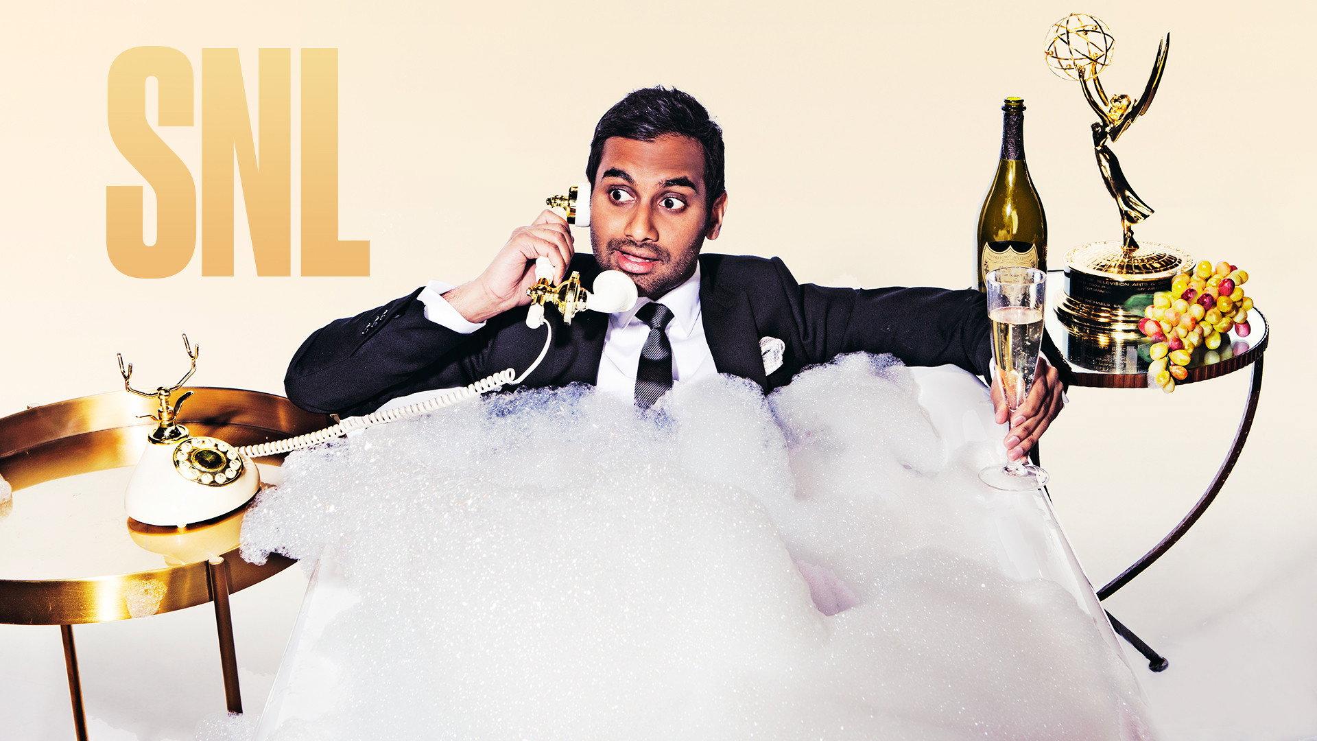 Still from Aziz Ansari with Big Sean
