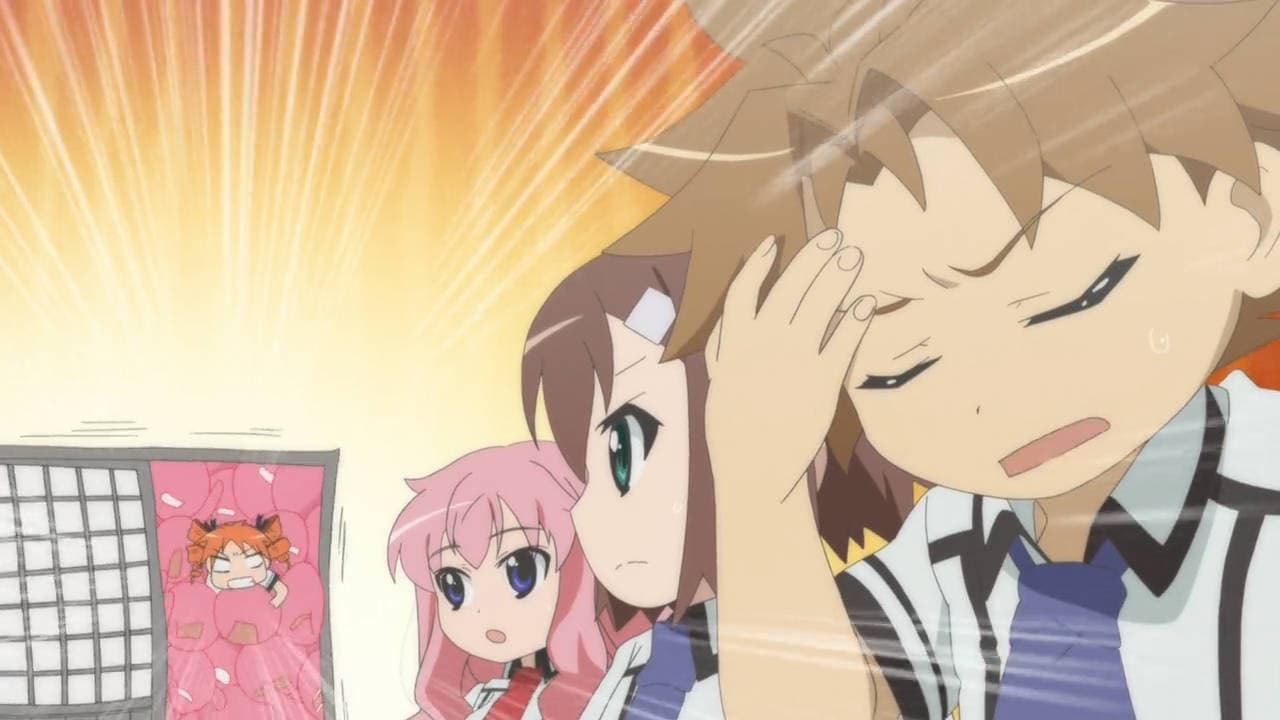 Still from Baka & Test: Spinout! Part 1