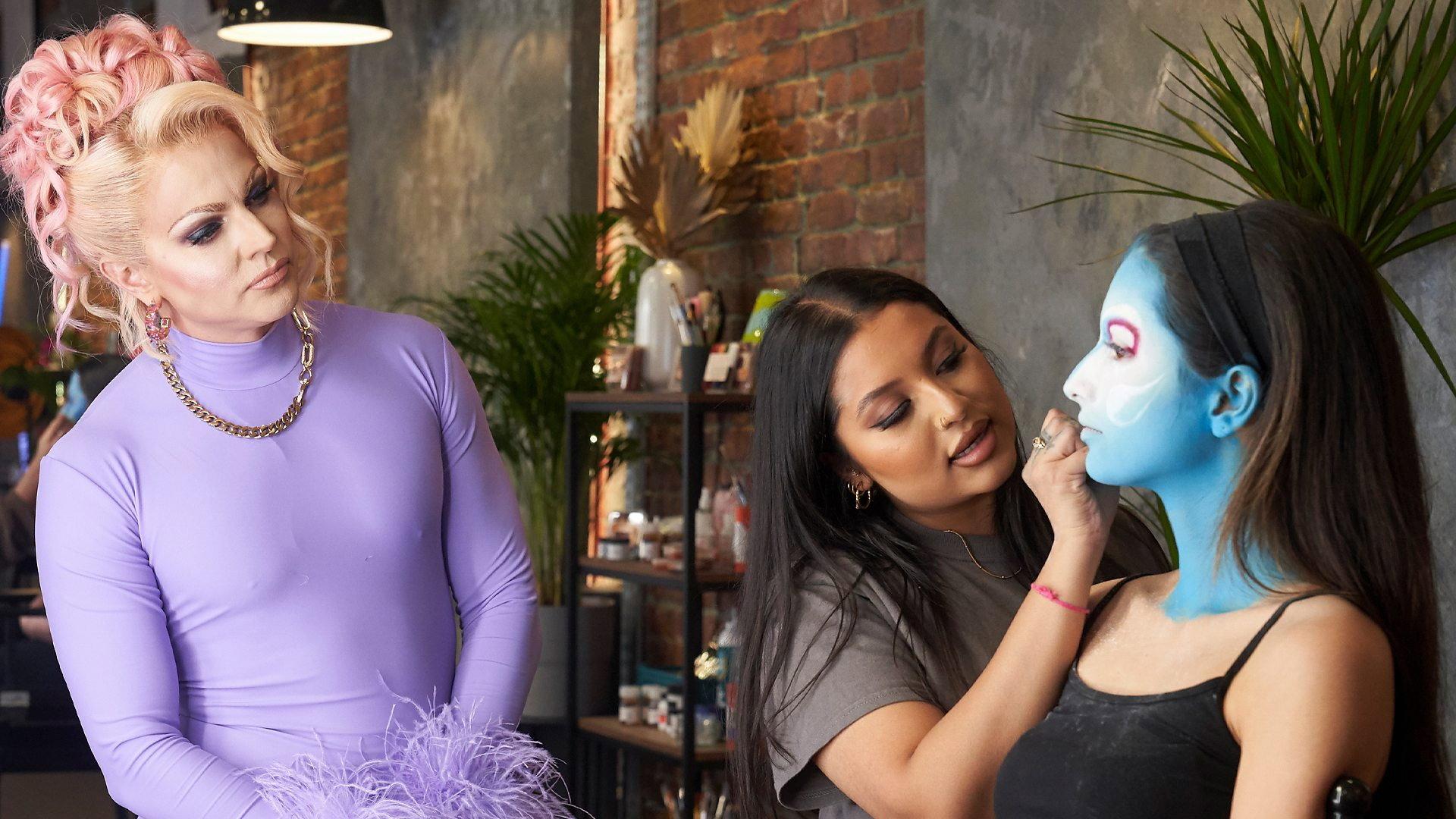 Still from Digital Make-up: Snapchat