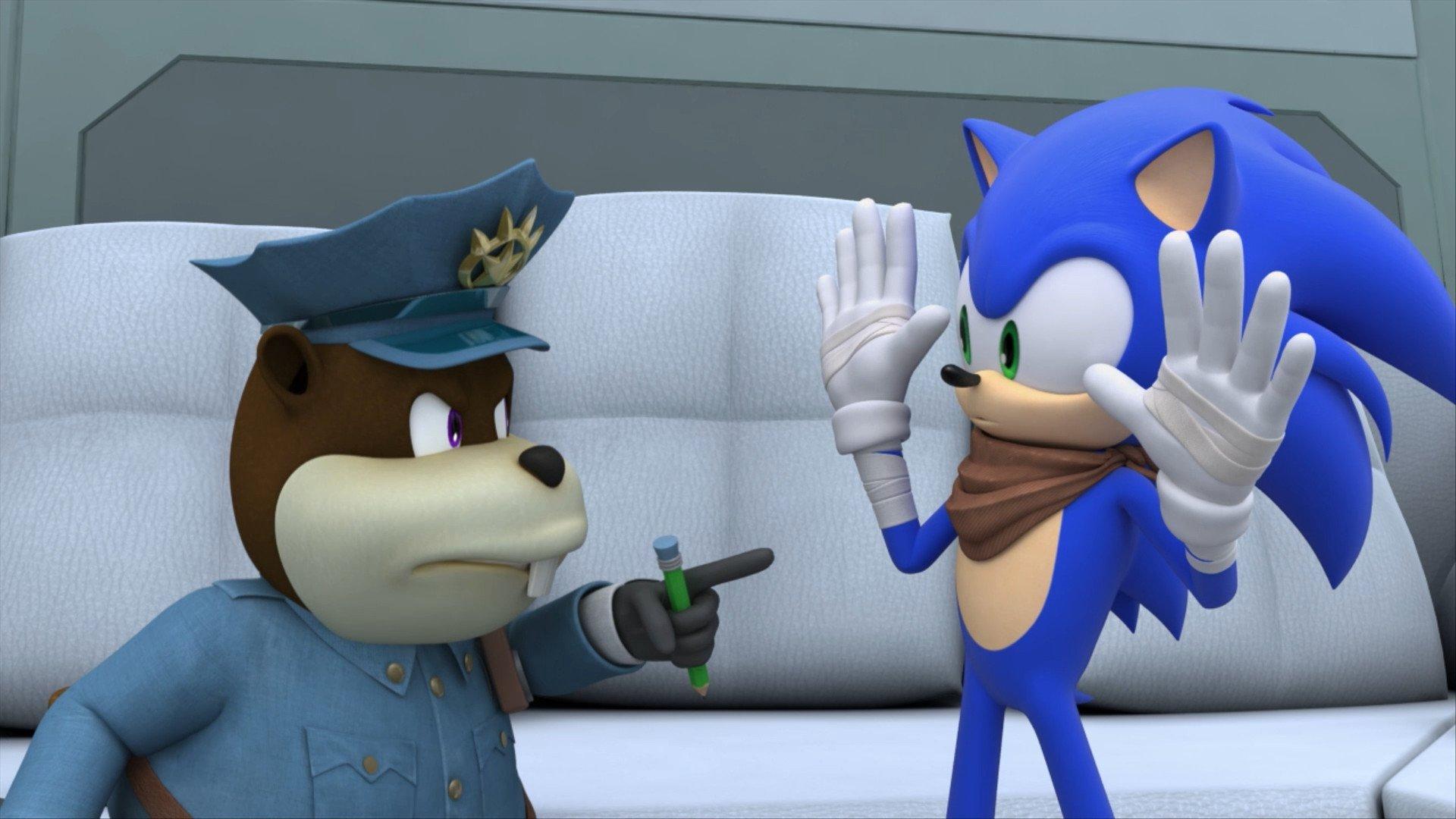 Still from It Wasn't Me, It Was the One-Armed Hedgehog