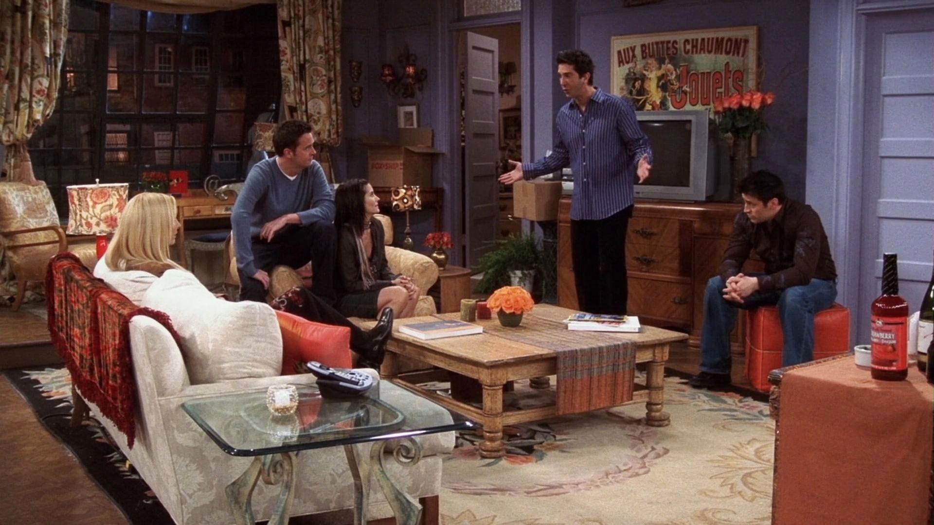 Still from The One with Rachel's Going Away Party