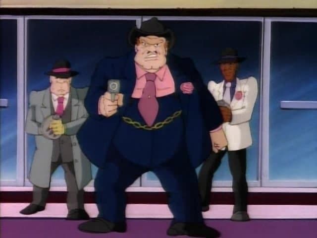 Still from The Big Cufflink Caper