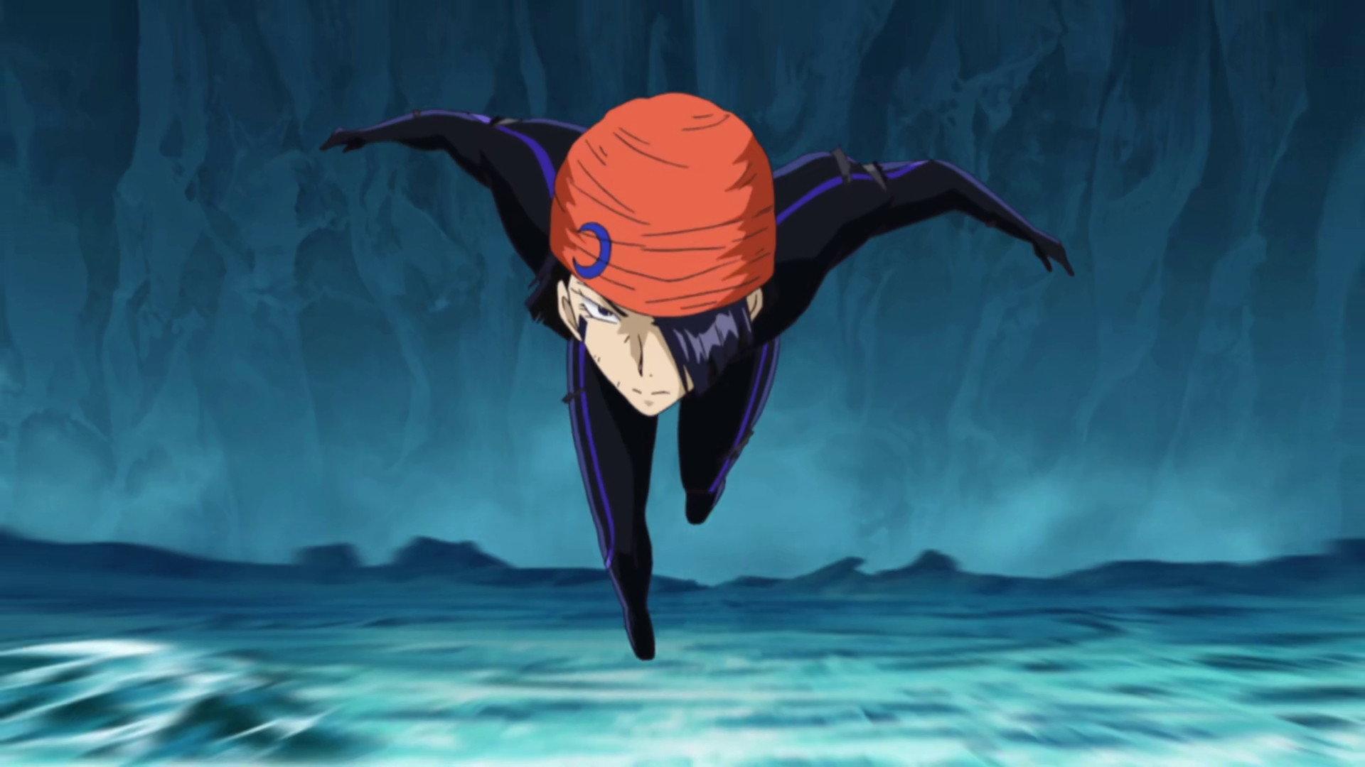 Still from Gratitude and Pride! Takimaru's Full-Out Corkscrew Shot!