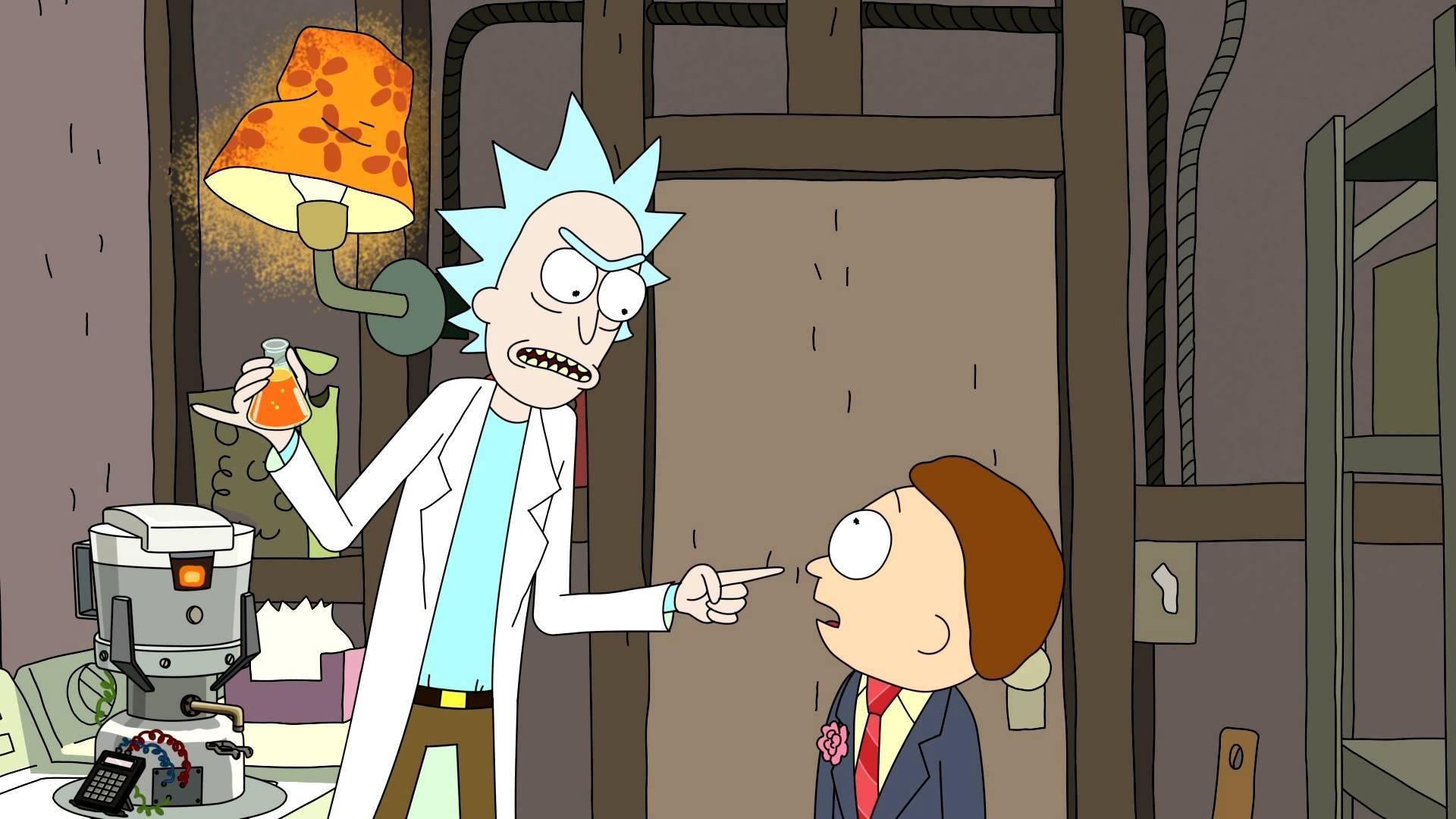 Still from Rick Potion #9