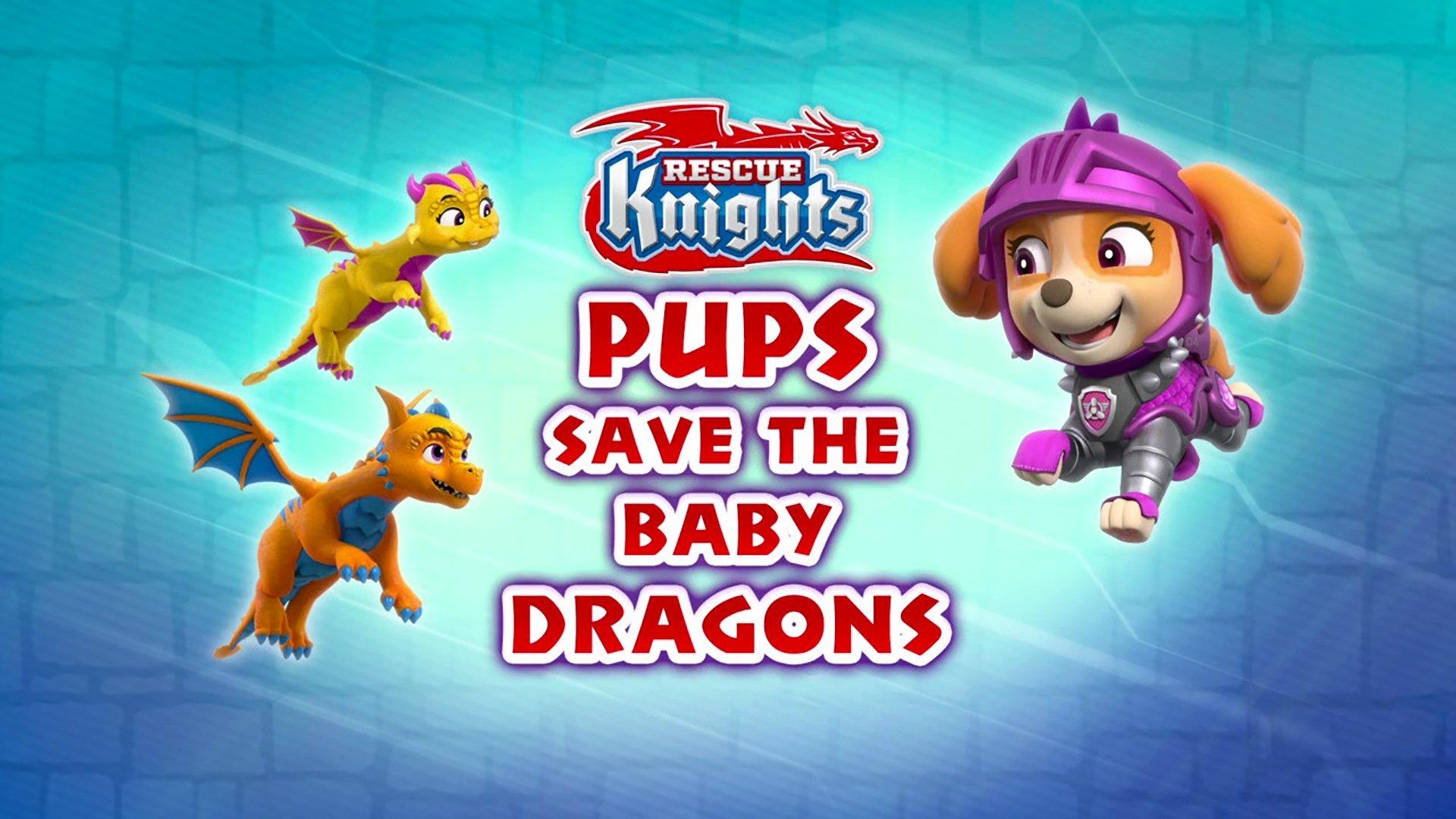 Still from Rescue Knights: Pups Save the Baby Dragons