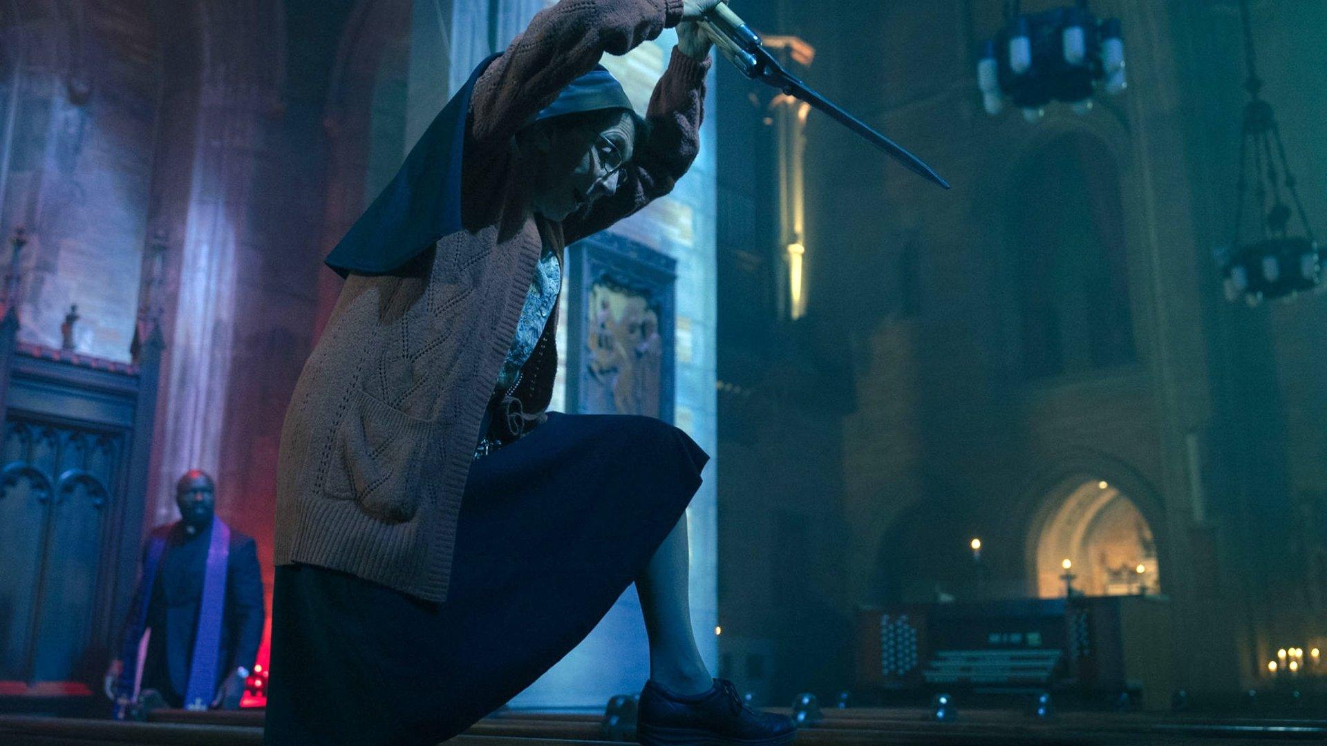 Still from How to Build a Coffin