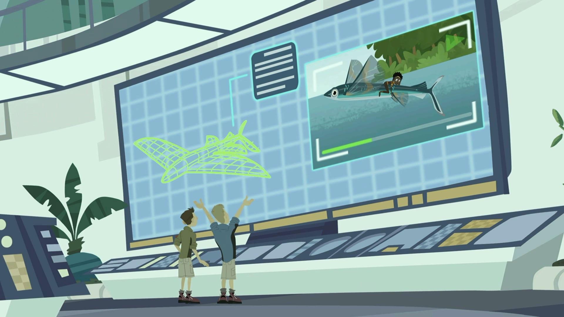 Still from When Fish Fly!