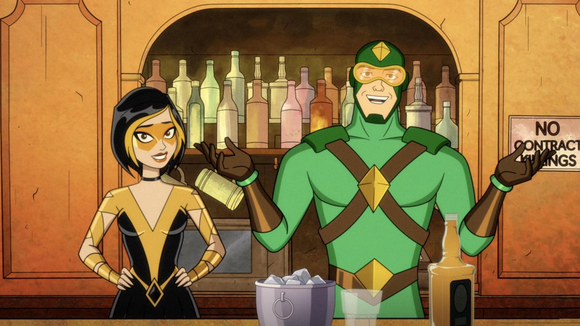 Still from Cocktails with Kite Man & Glider 1