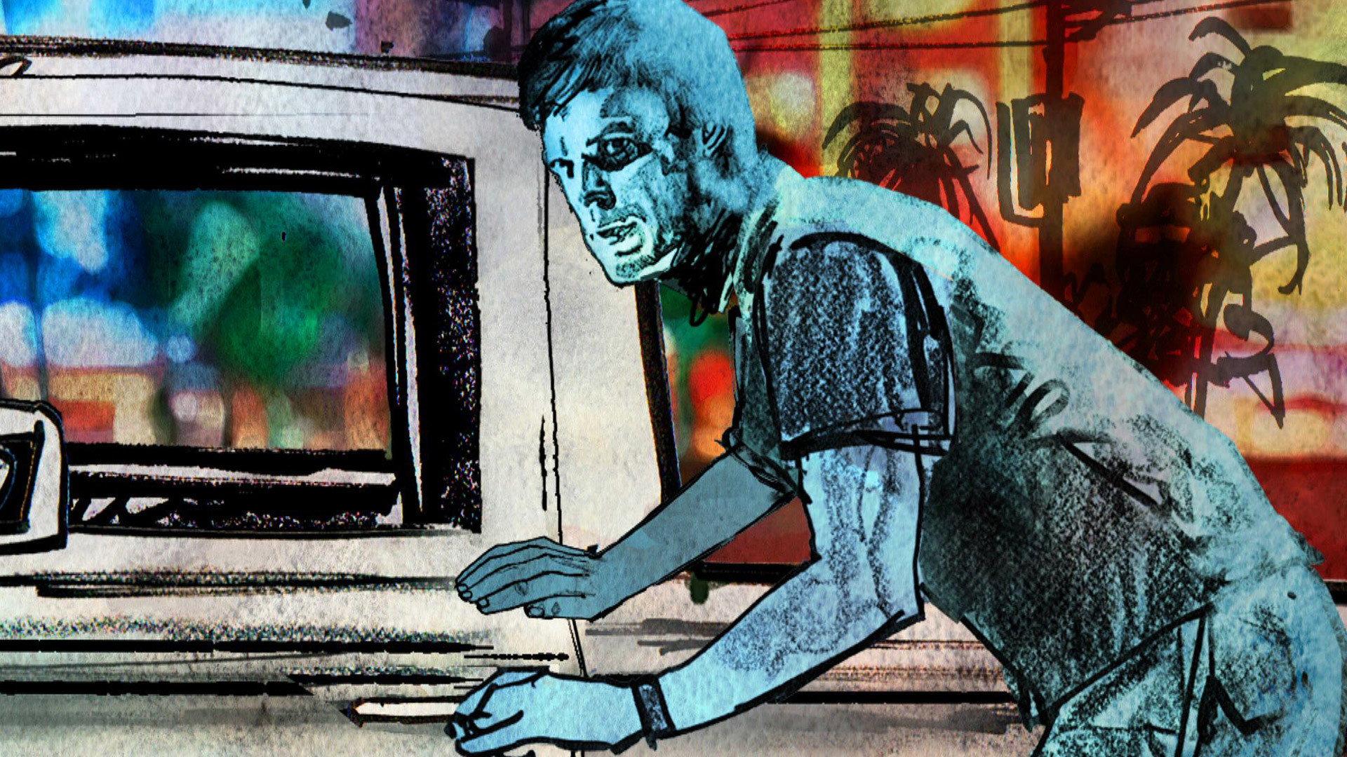 Still from Early Cuts: Dark Echo (Chapter 3)