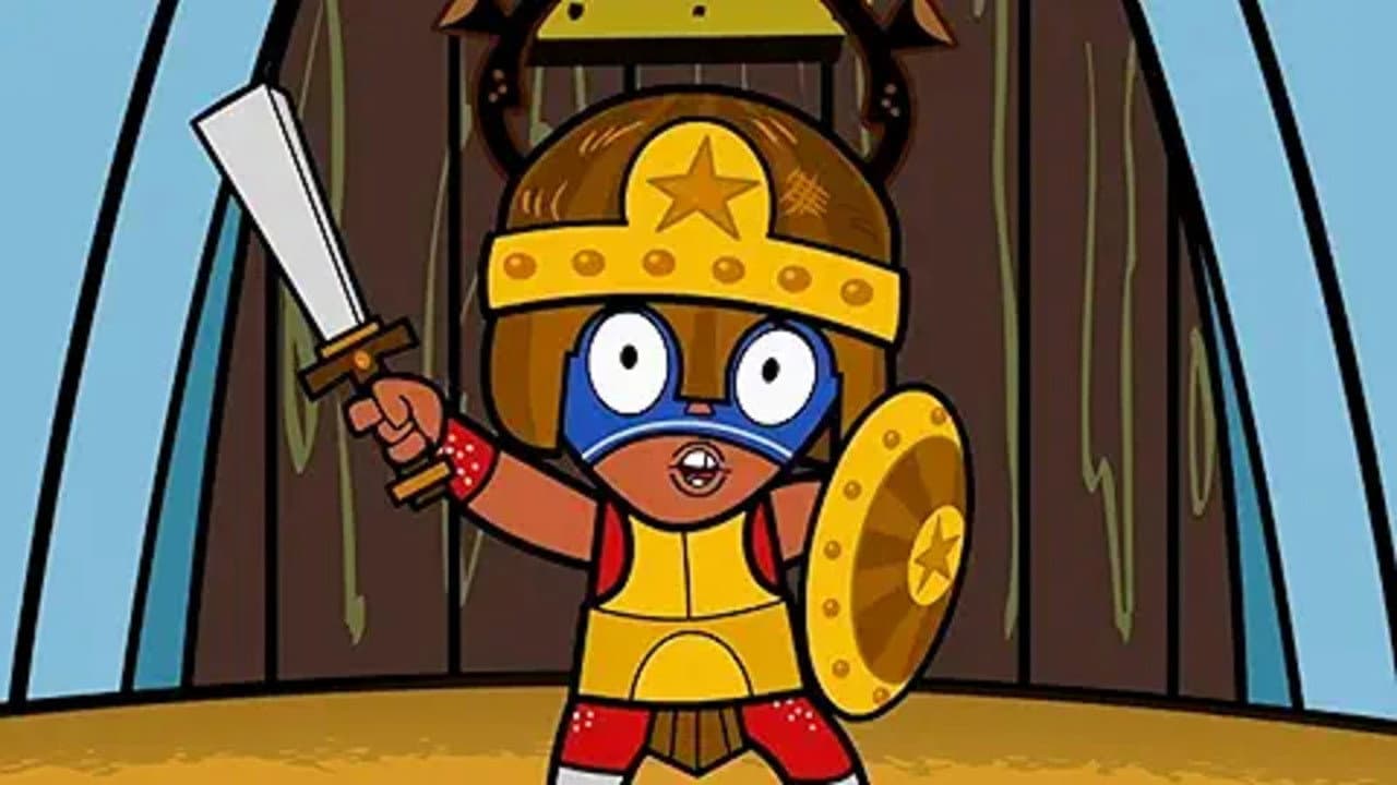 Still from Smarticus / Niko Sushi's Happy Battle Funtime Dome 3000!