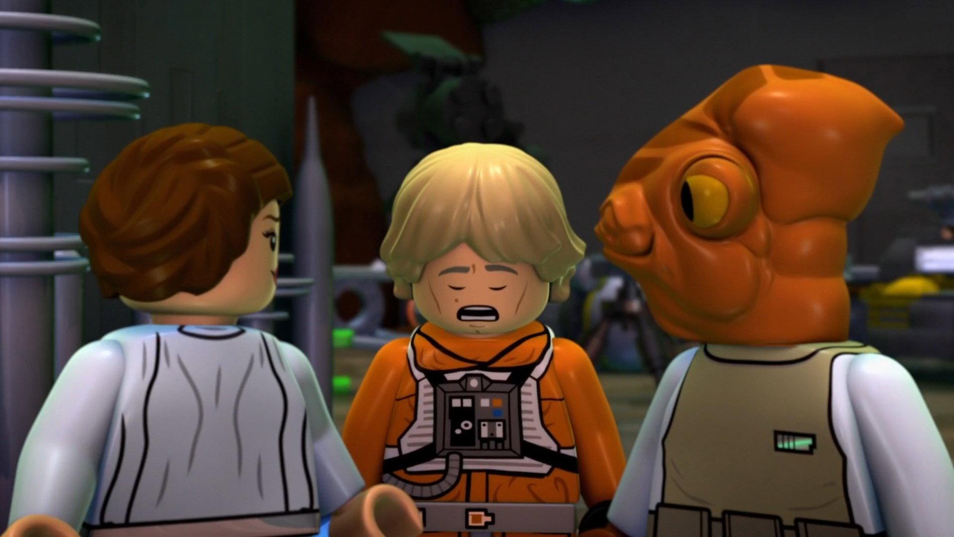 Still from Clash of the Skywalkers