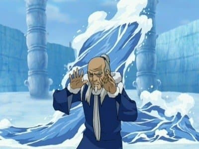 Still from The Waterbending Master