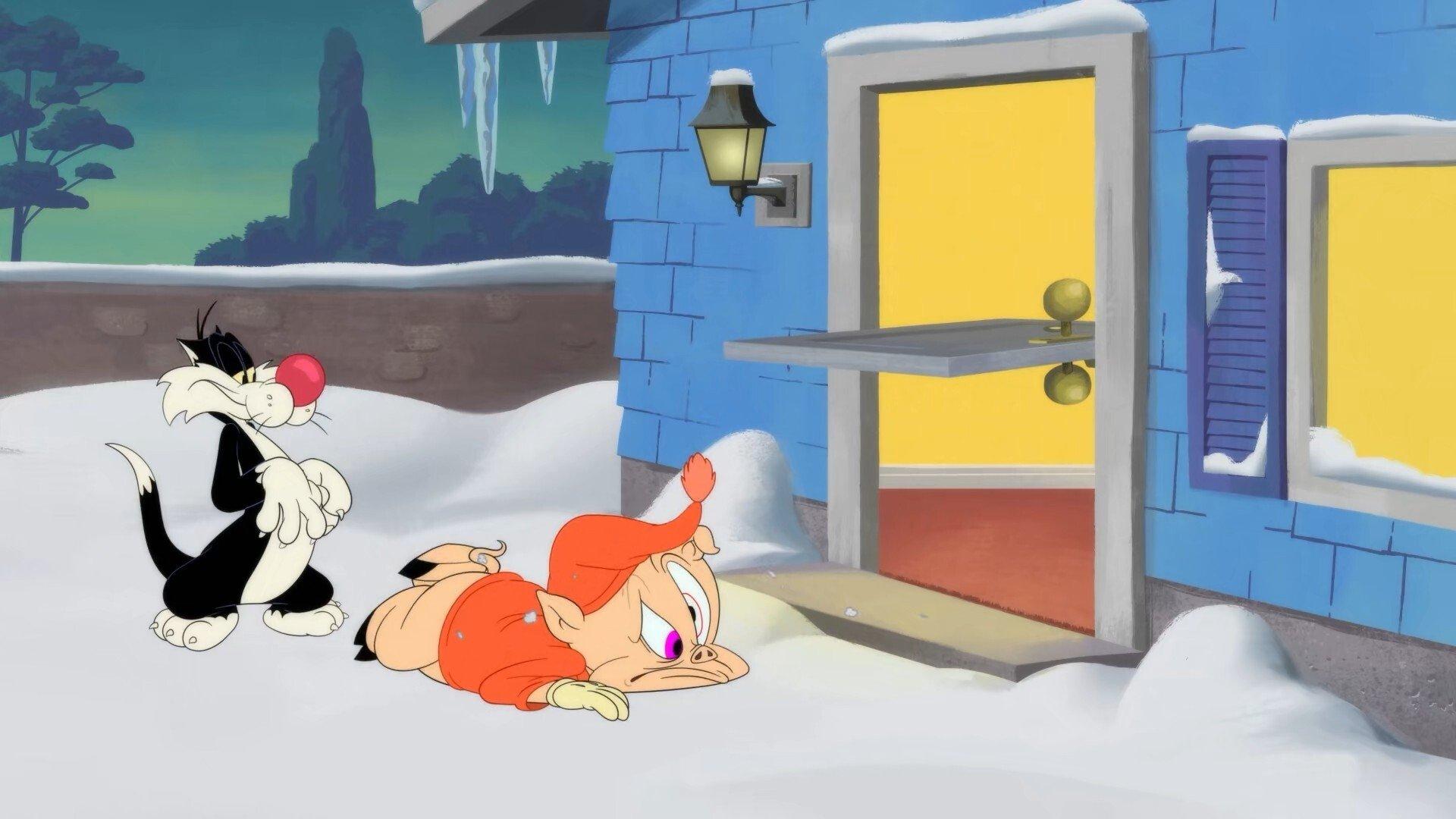 Still from Put the Cat Out - Door Spin