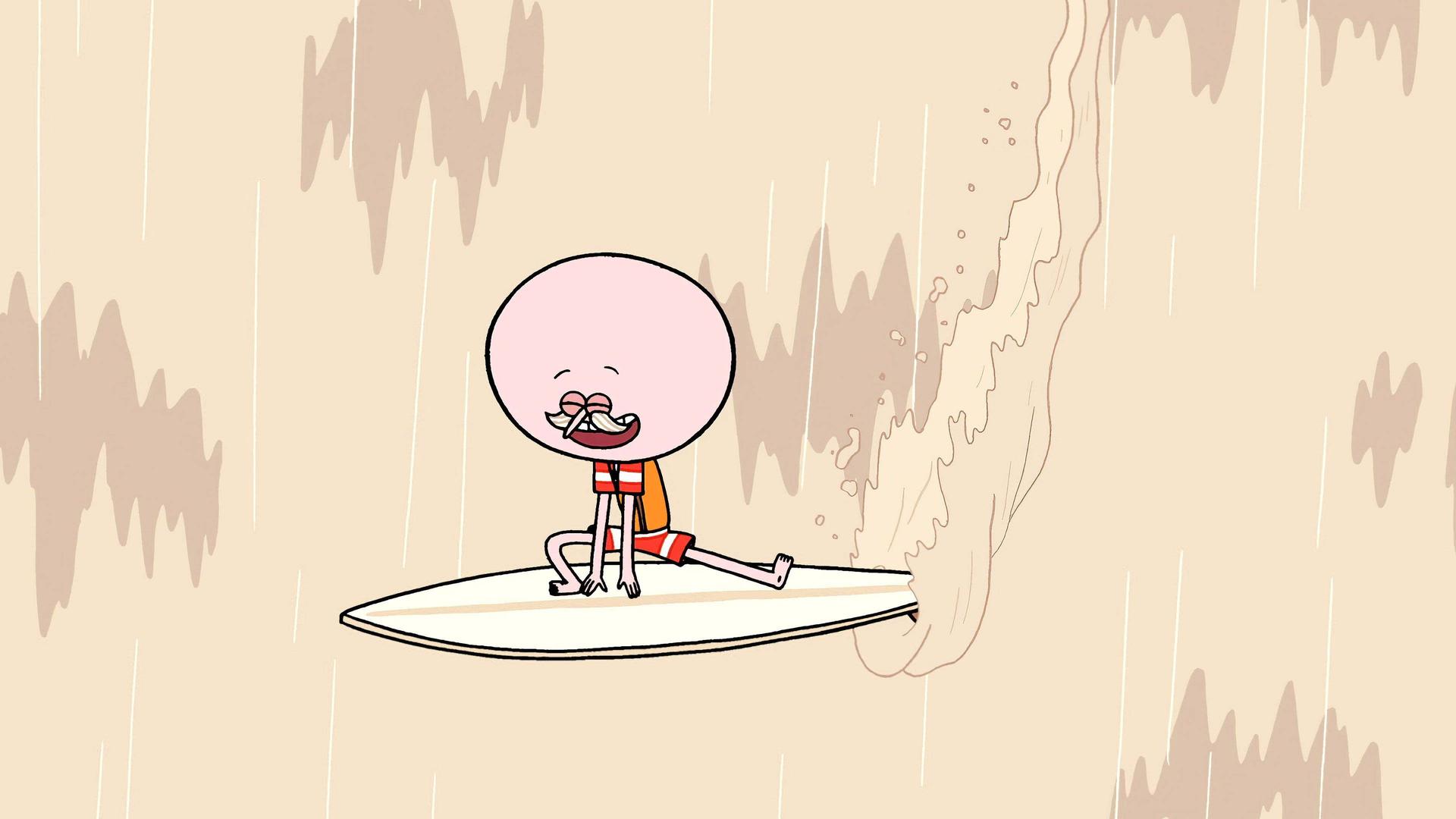 Still from Catching the Wave