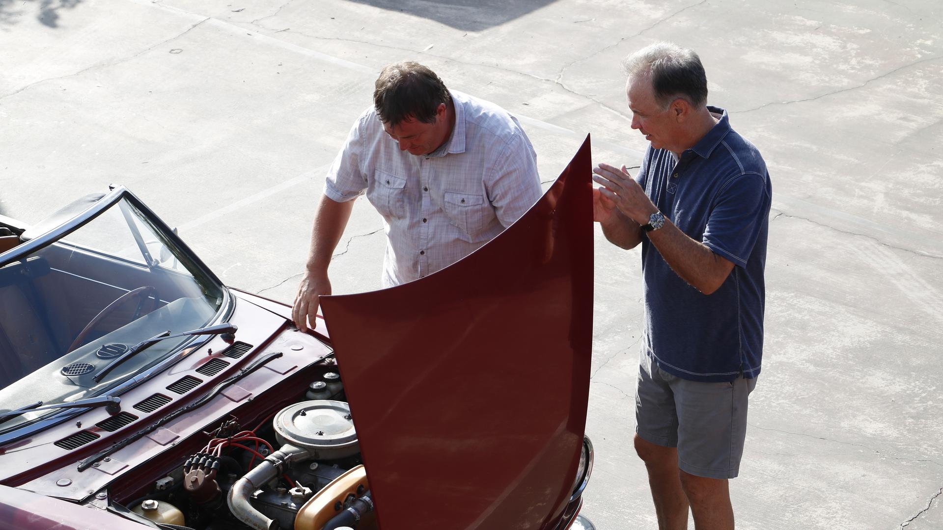 Still from Fiat 124