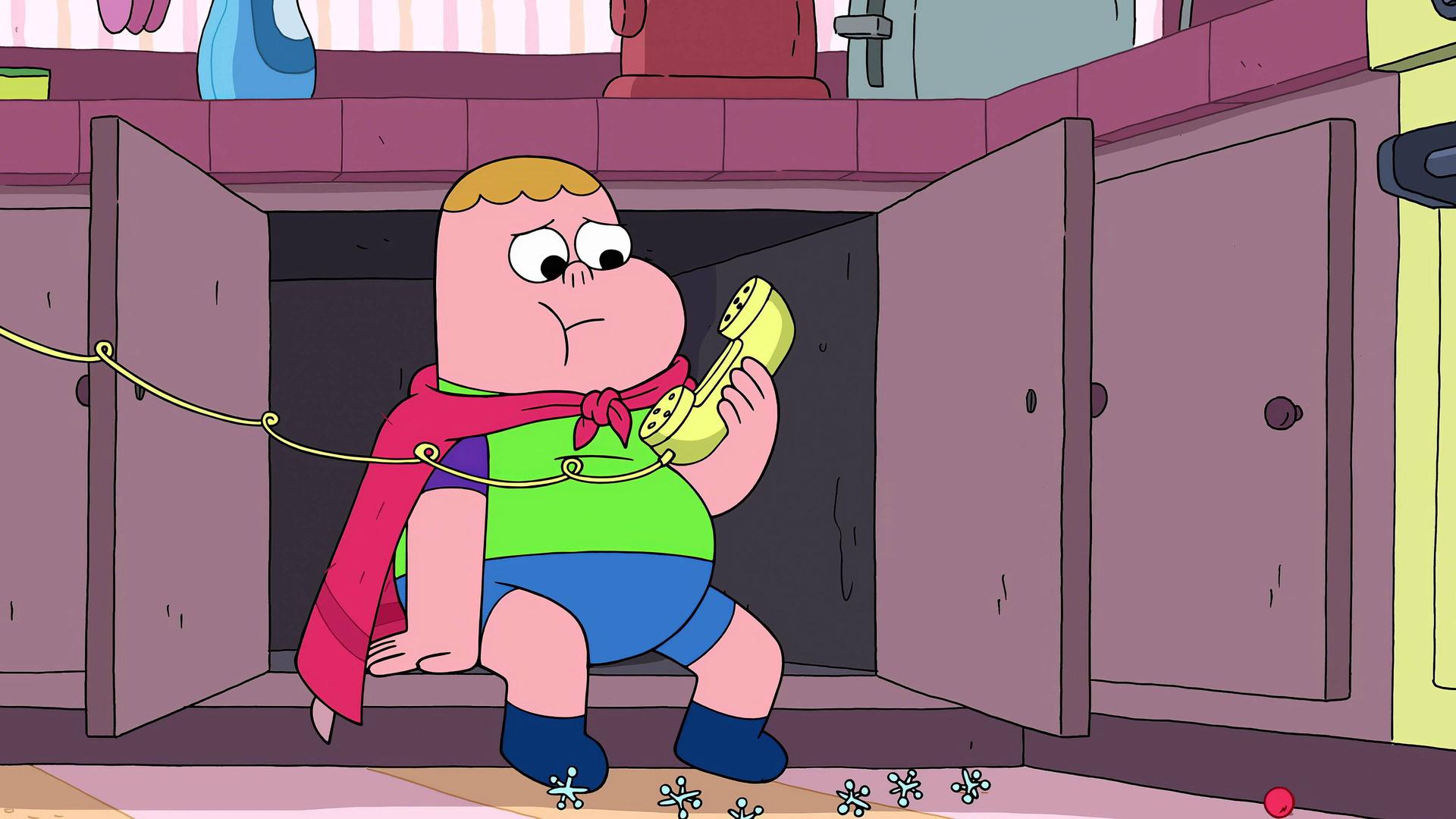 Still from Clarence's Stormy Sleepover - Episode 1: The Phantom Clarence