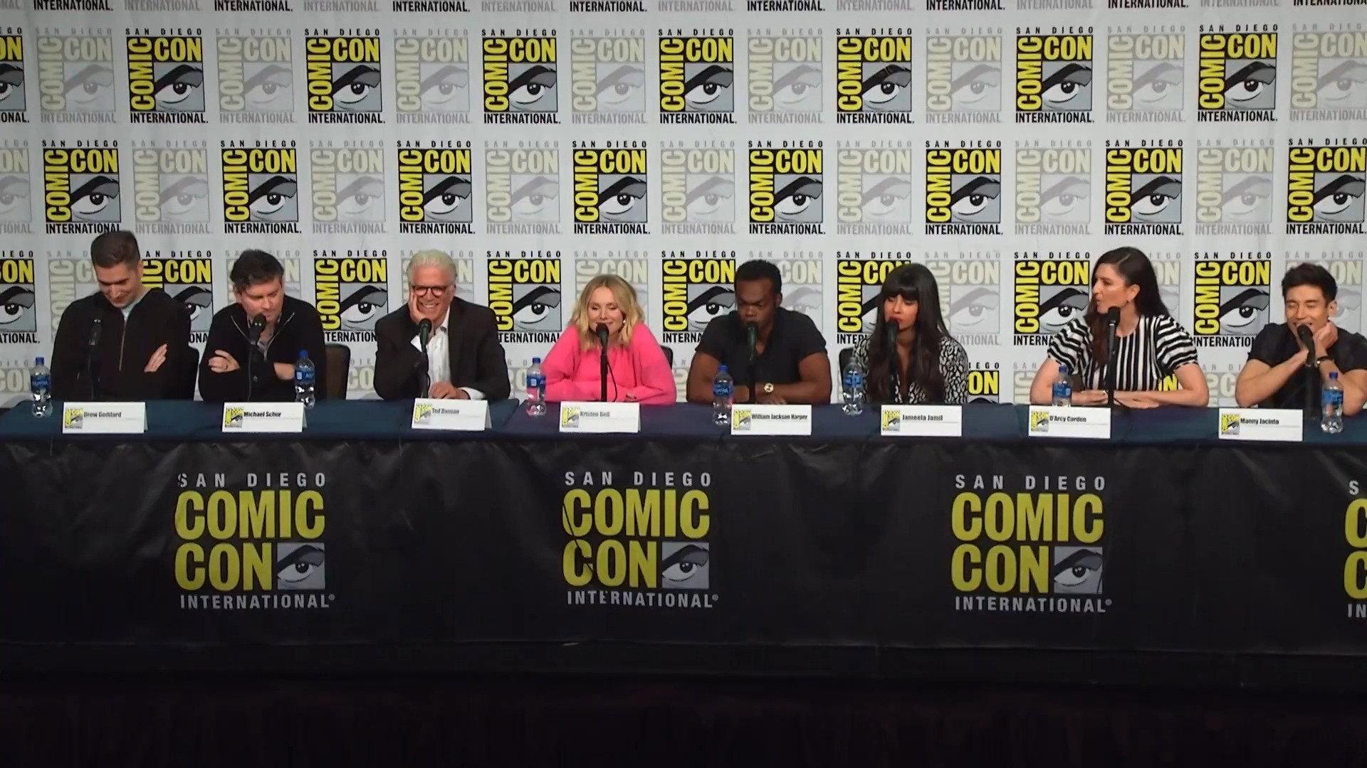 Still from 2019 San Diego Comic-Con Panel