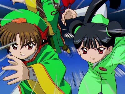 Still from Sakura's Goodbye to Meiling