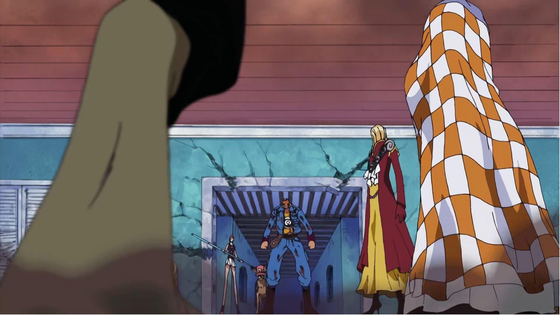 Still from The Straw Hat Pirates Annihilated? The Menace of the Leopard Model!