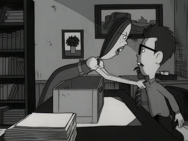 Still from The Girl Was Trouble