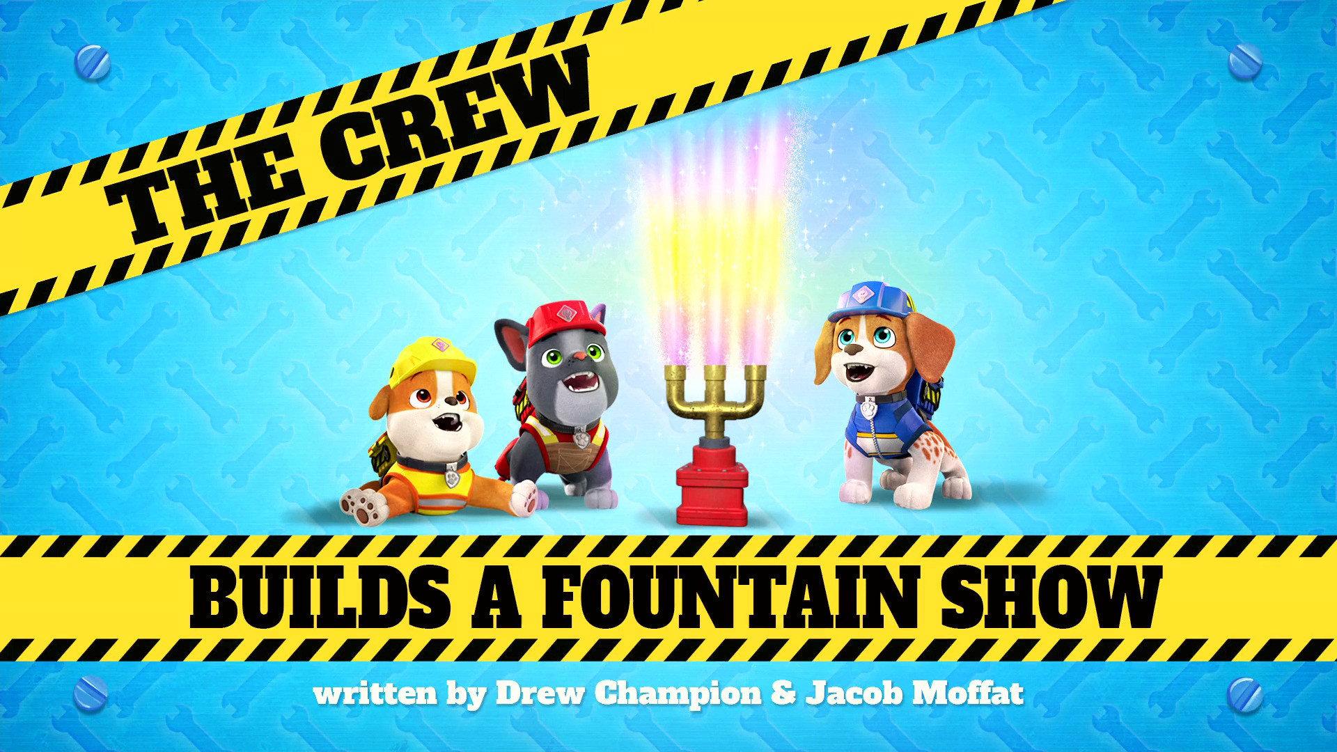 Still from The Crew Builds a Fountain Show