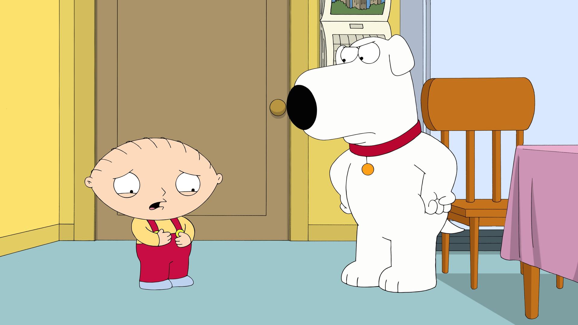 Still from Stewie Is Enceinte