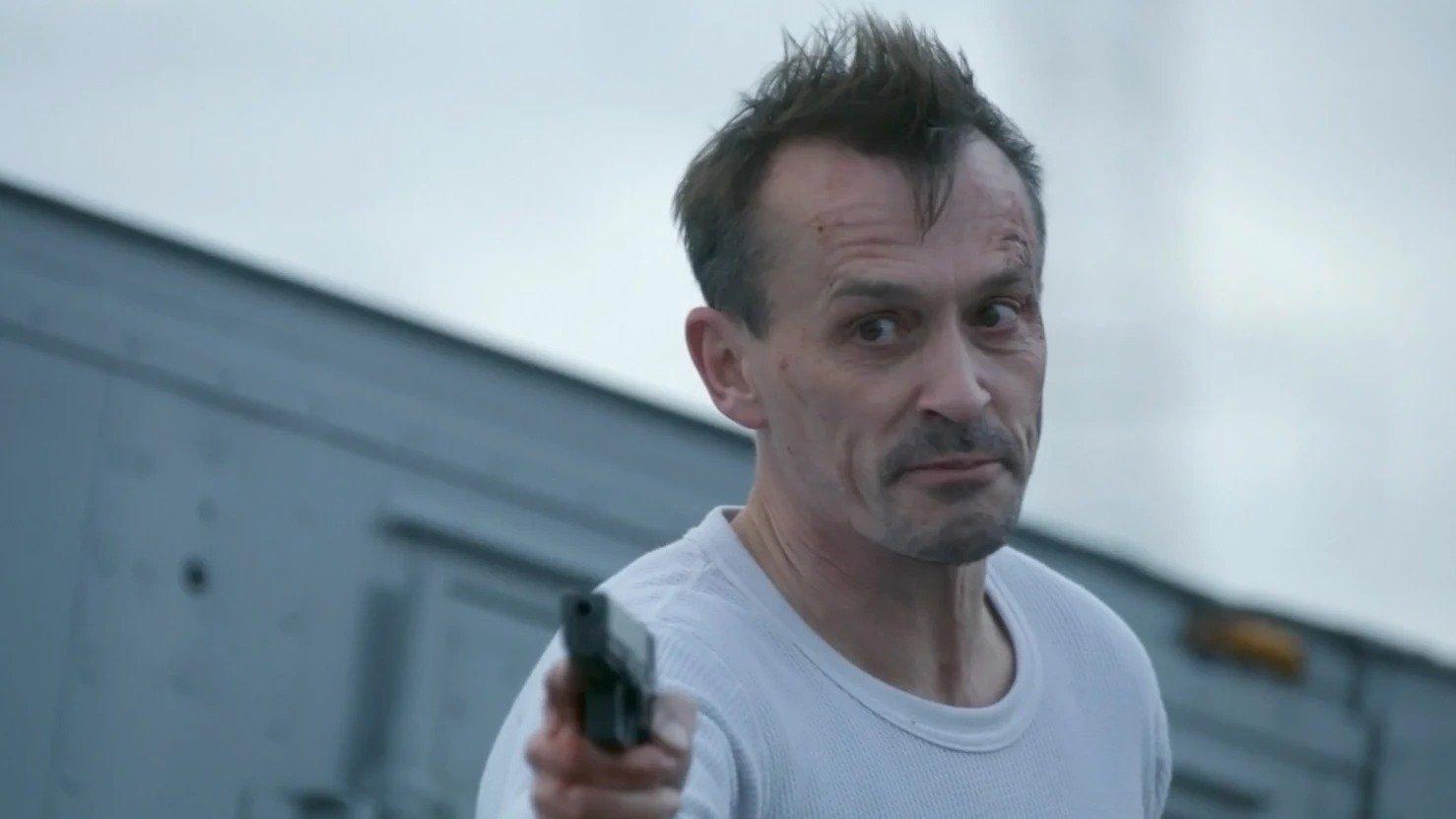 Still from The Bag Man