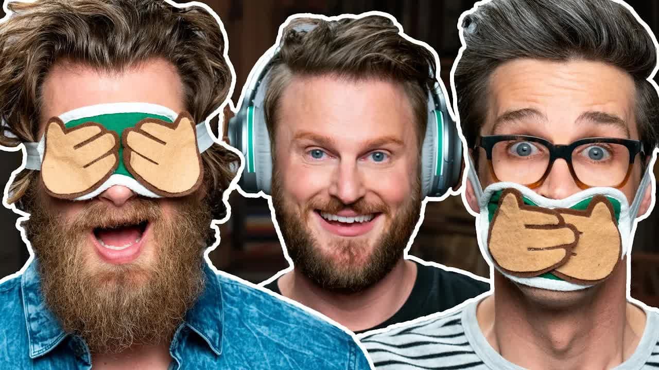 Still from Can't See Can't Hear Can't Speak Challenge