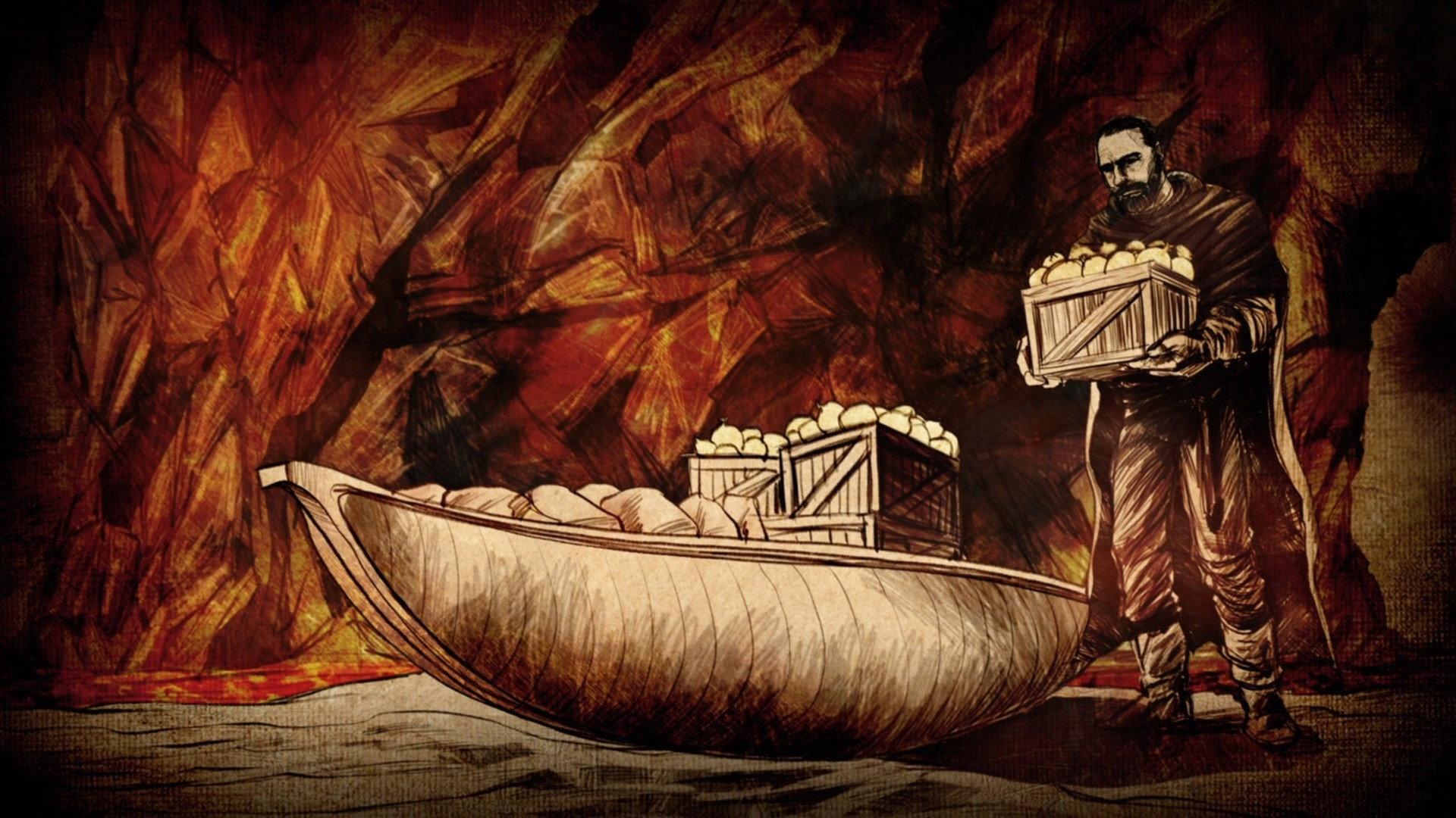 Still from Histories & Lore: Robert's Rebellion (Davos Seaworth)