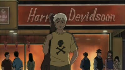 Still from Hyodo and the Jaguar