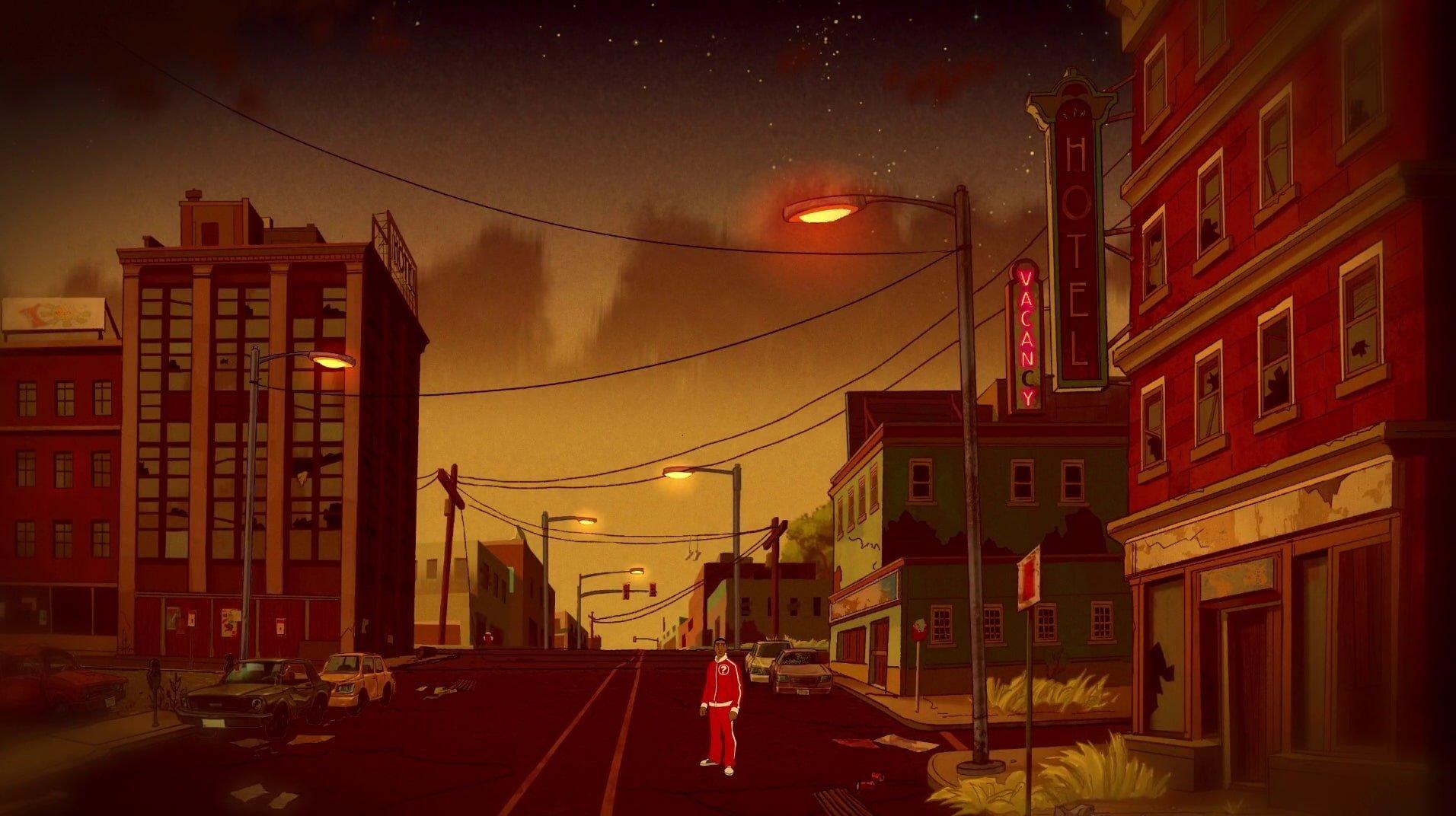 Still from The Death of Lyle Victor Linkus