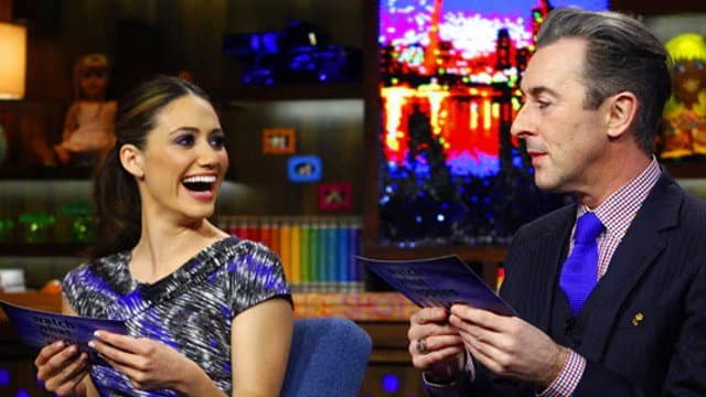 Still from Emmy Rossum & Alan Cumming