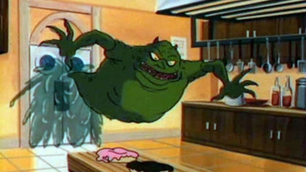 Still from The Two Faces of Slimer
