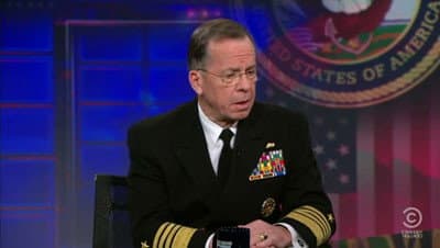 Still from Adm. Michael Mullen