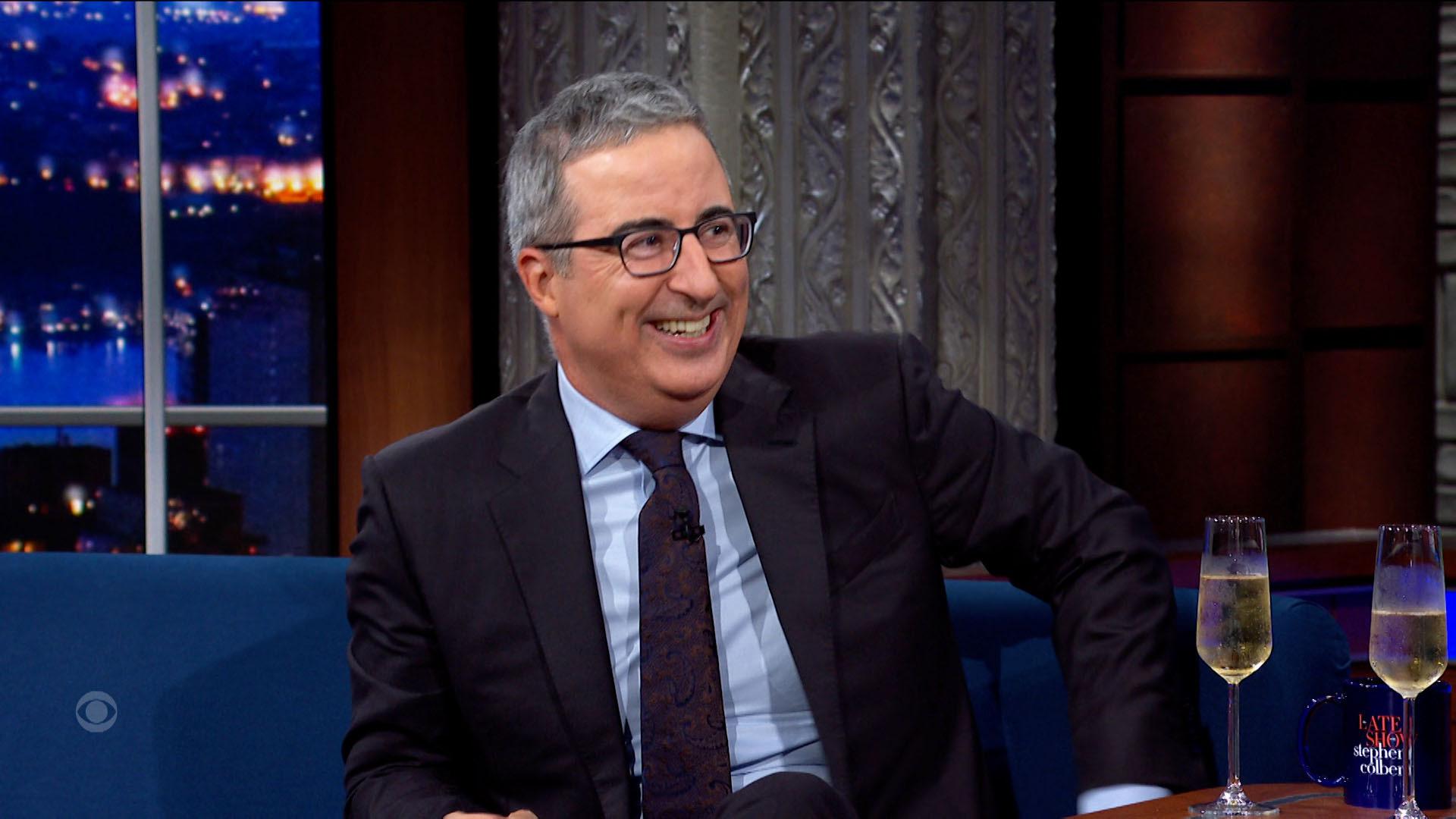Still from John Oliver, Joe Dombrowski