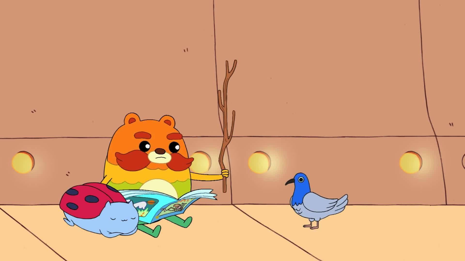 Still from Gas Powered Stick