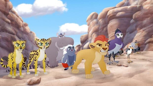 Still from Return to the Pride Lands