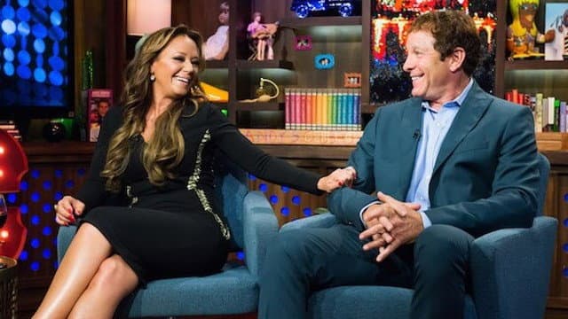 Still from Leah Remini & Steve Guttenberg