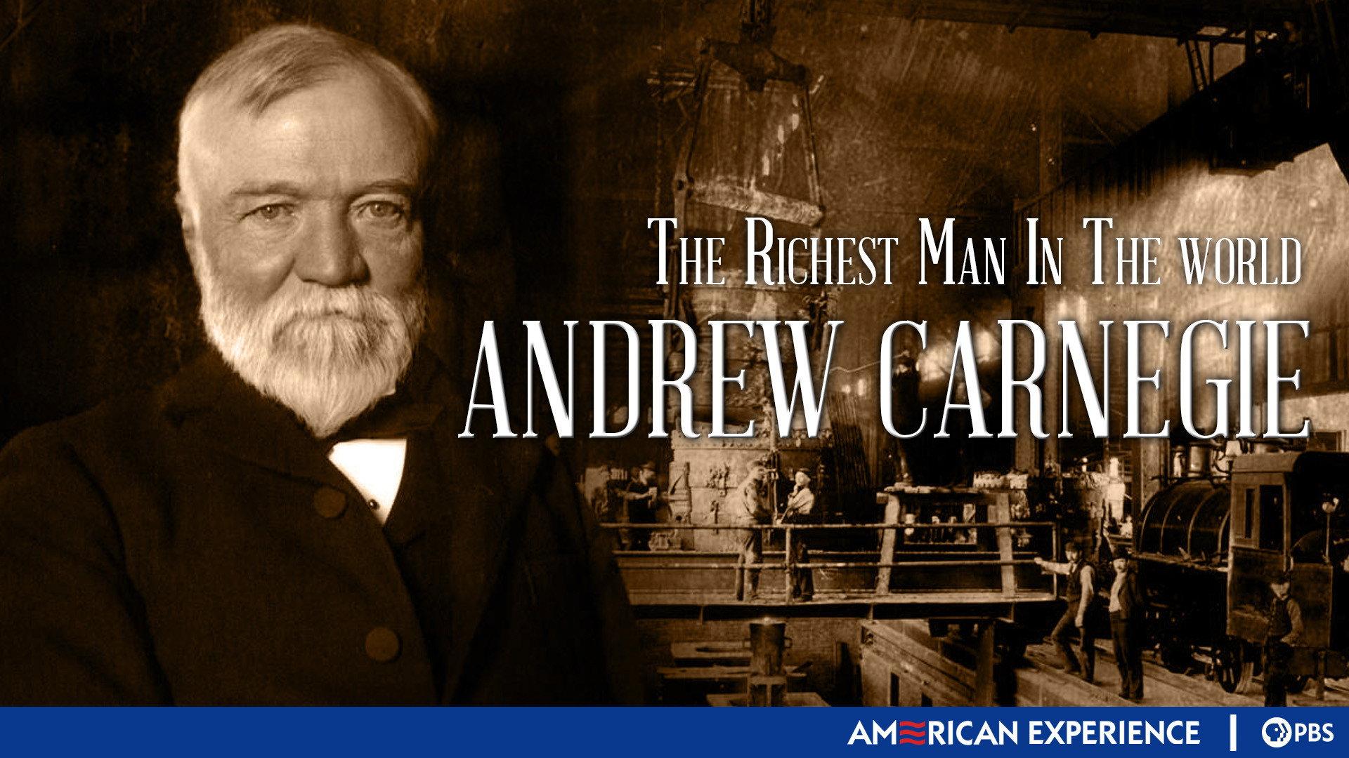 Still from The Richest Man in the World: Andrew Carnegie