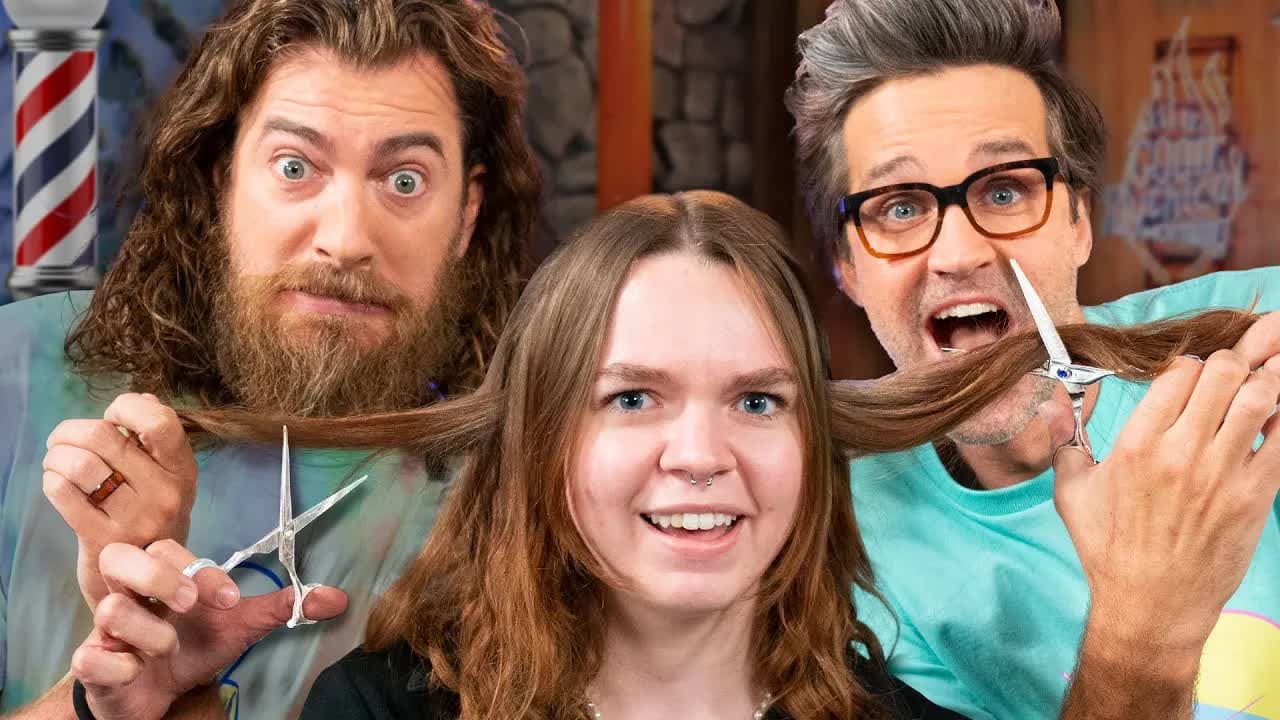 Still from We Give Haircuts To Strangers