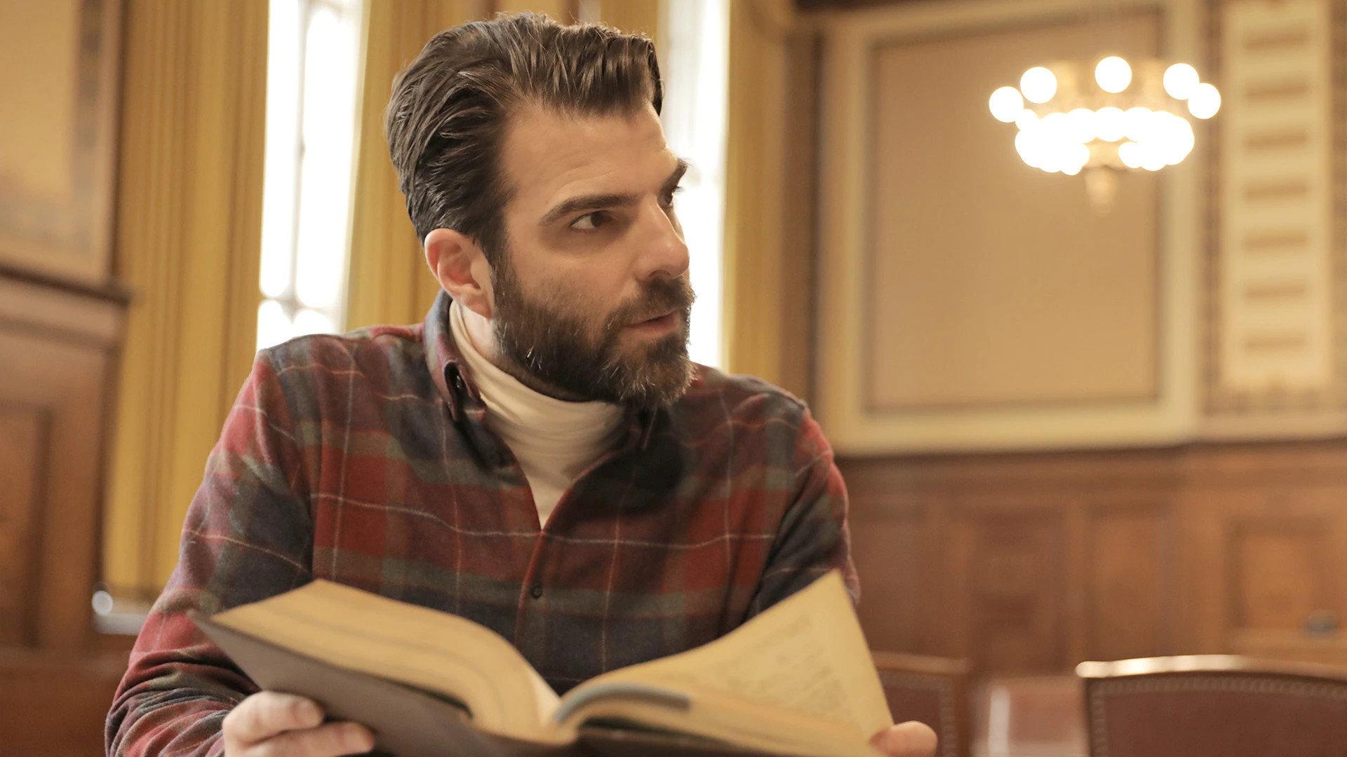 Still from Zachary Quinto