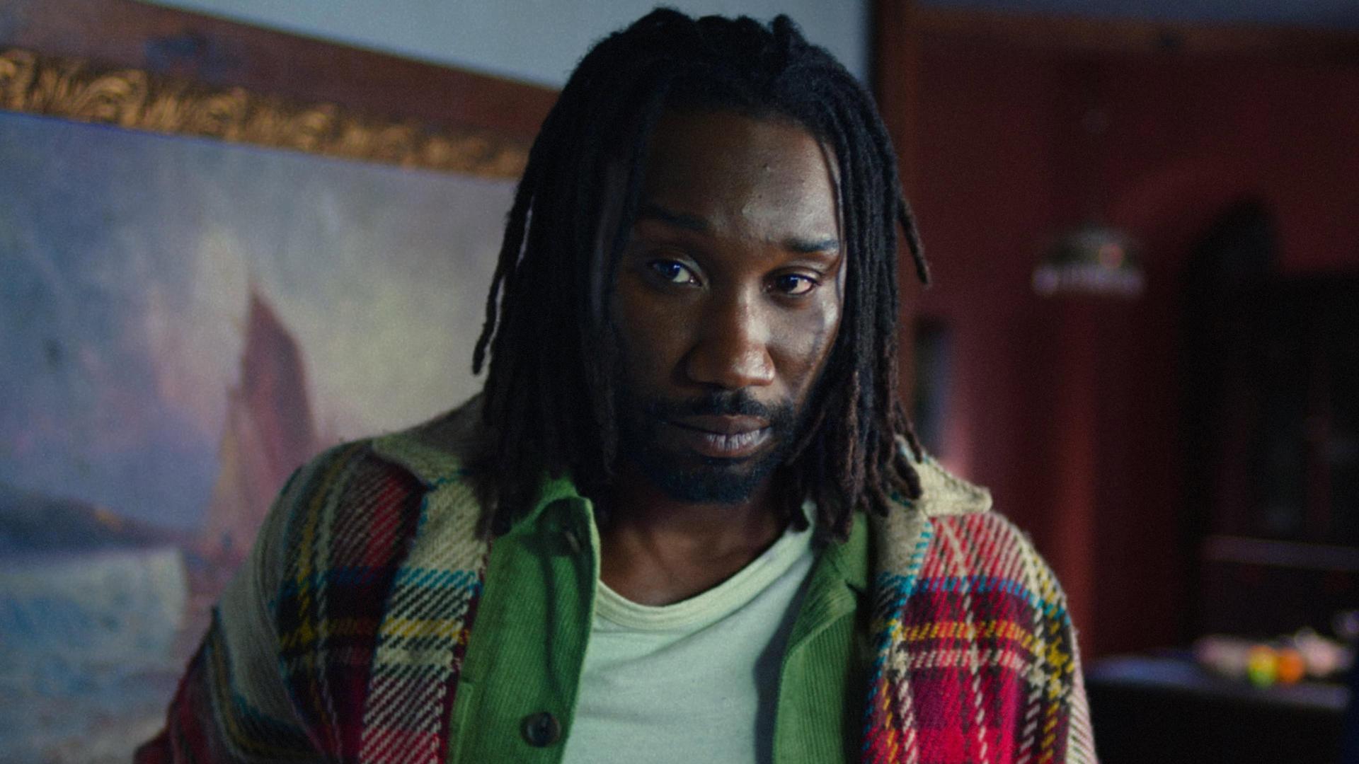 Still from Let Us Sit Bent, and Talk Straight