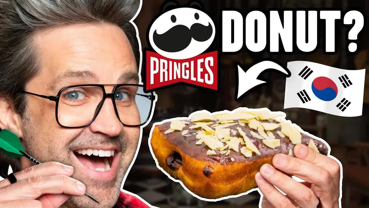 Still from International Dunkin' Donuts Taste Test