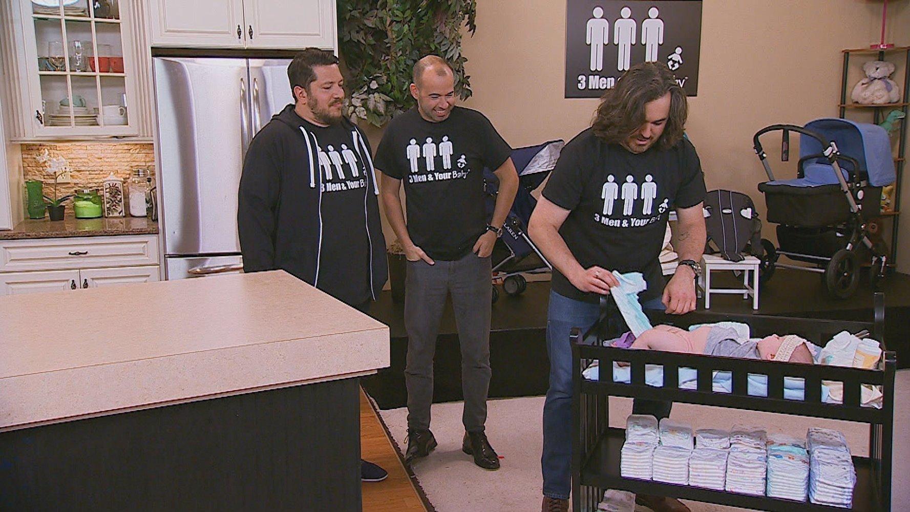 Still from Three Men and Your Baby